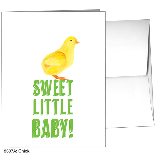 Chick, Greeting Card (8307A), A2, printedcanvas.com