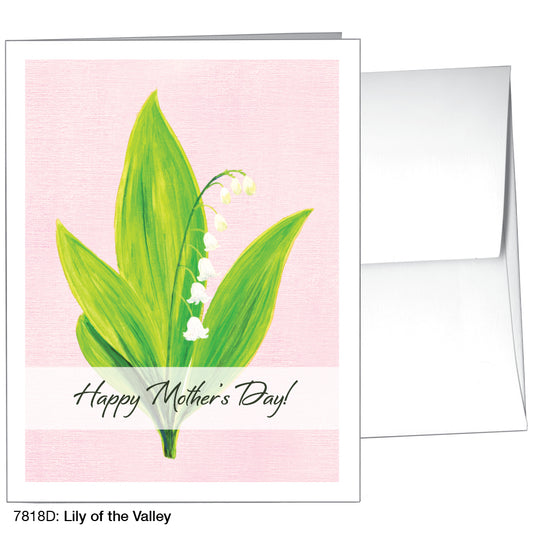 Lily of the Valley, Greeting Card (7818D), A2, printedcanvas.com