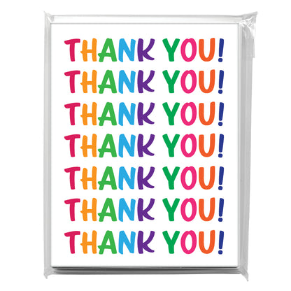 Rainbow, Greeting Card (8030A), A2 8-Pack, printedcanvas.com