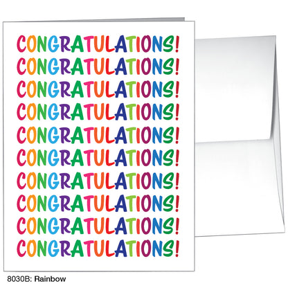 Rainbow, Greeting Card (8030B), A2 Card, printedcanvas.com