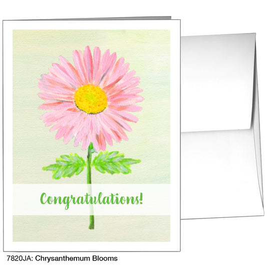 Chrysanthemum Blooms, Greeting Card (7820JA), A2, printedcanvas.com