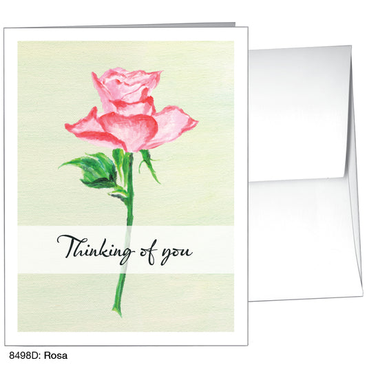 Rosa, Greeting Card (8498D), A2, printedcanvas.com
