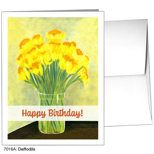 Daffodils, Greeting Card (7016A), A2, printedcanvas.com