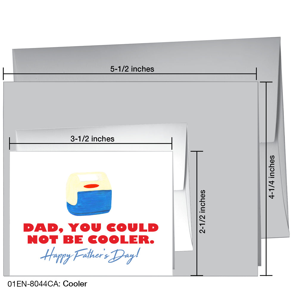 Cooler, Greeting Card (8044CA), Enclosure Card, www.printedcanvas.com