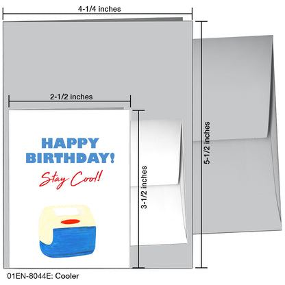Cooler, Greeting Card (8044E), Enclosure, printedcanvas.com