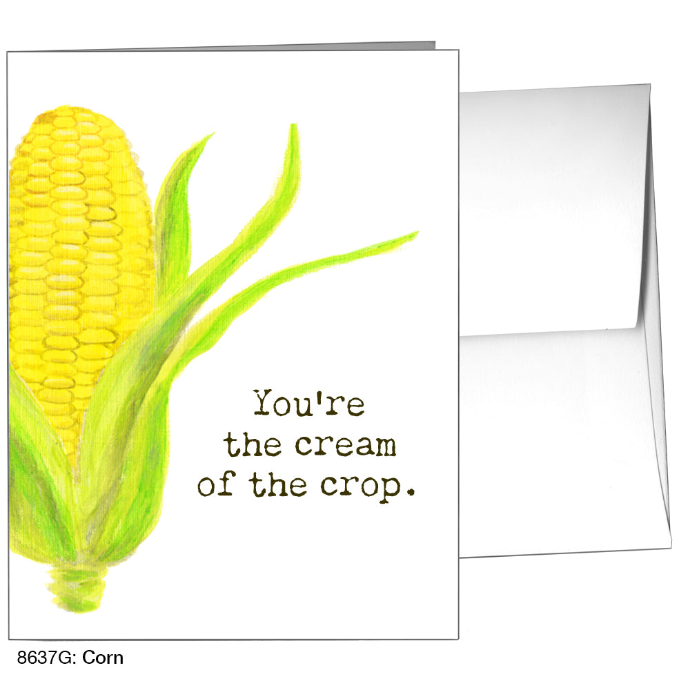 Corn, Greeting Card (8637G), A2 Card, printedcanvas.com