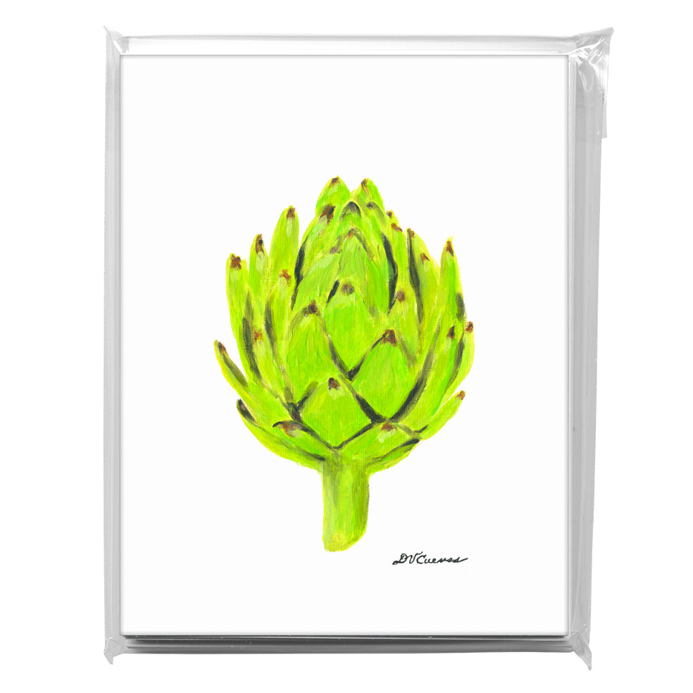 Artichoke Crown, Greeting Card (8734A), A2 8-Pack, printedcanvas.com
