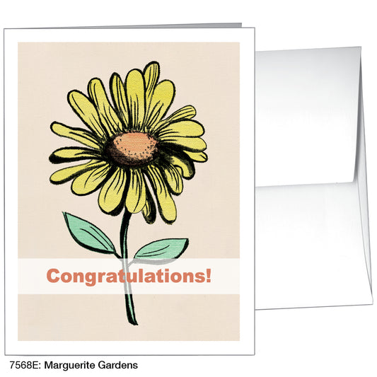 Marguerite Gardens, Greeting Card (7568E), A2, printedcanvas.com