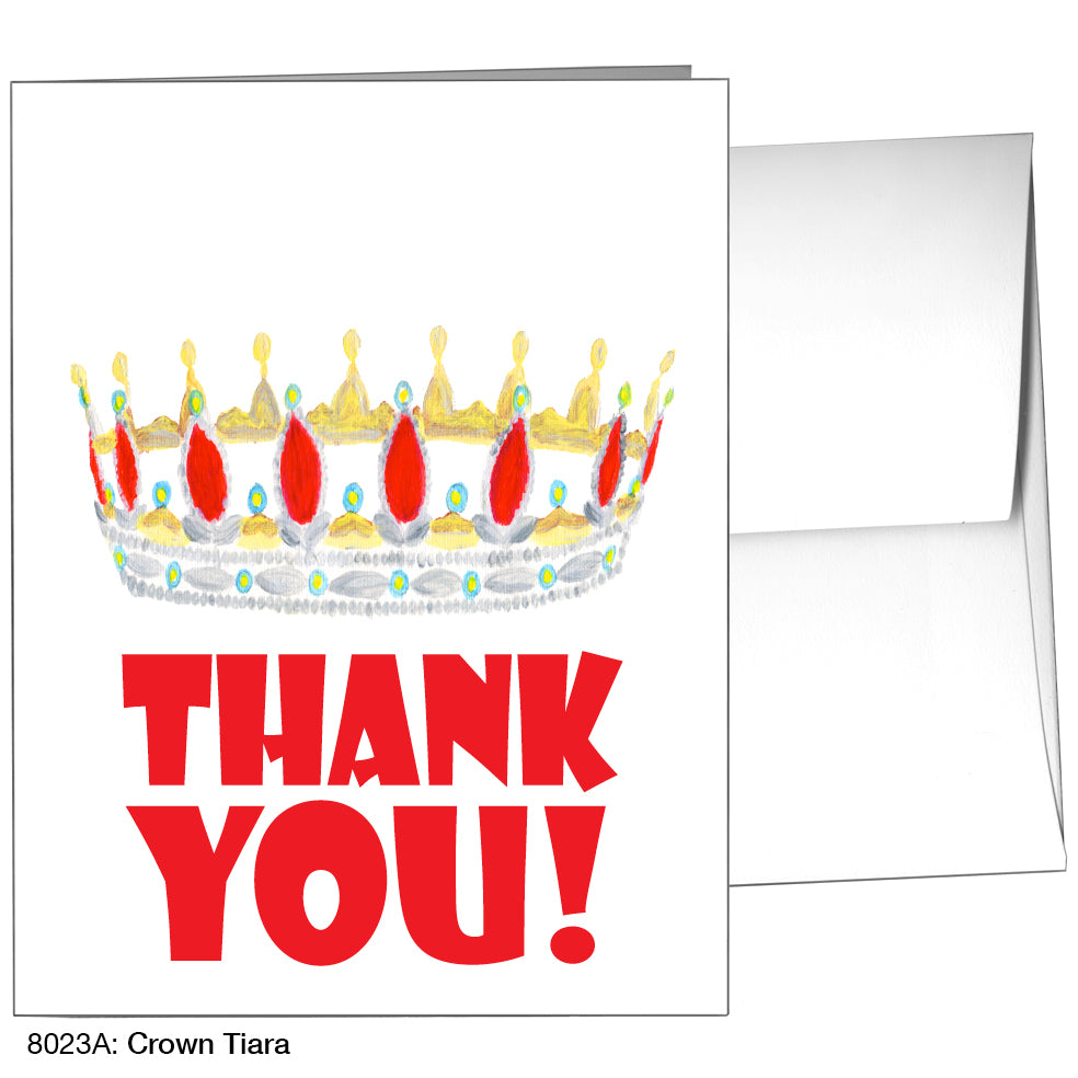 Crown Tiara, Greeting Card (8023A), A2, printedcanvas.com