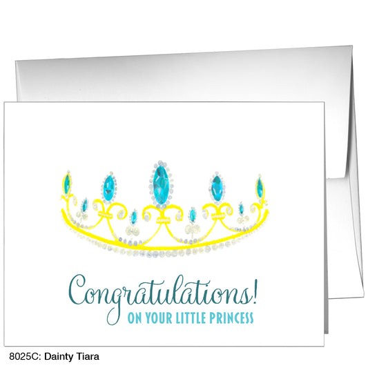 Dainty Tiara, Greeting Card (8025C), A2, printedcanvas.com