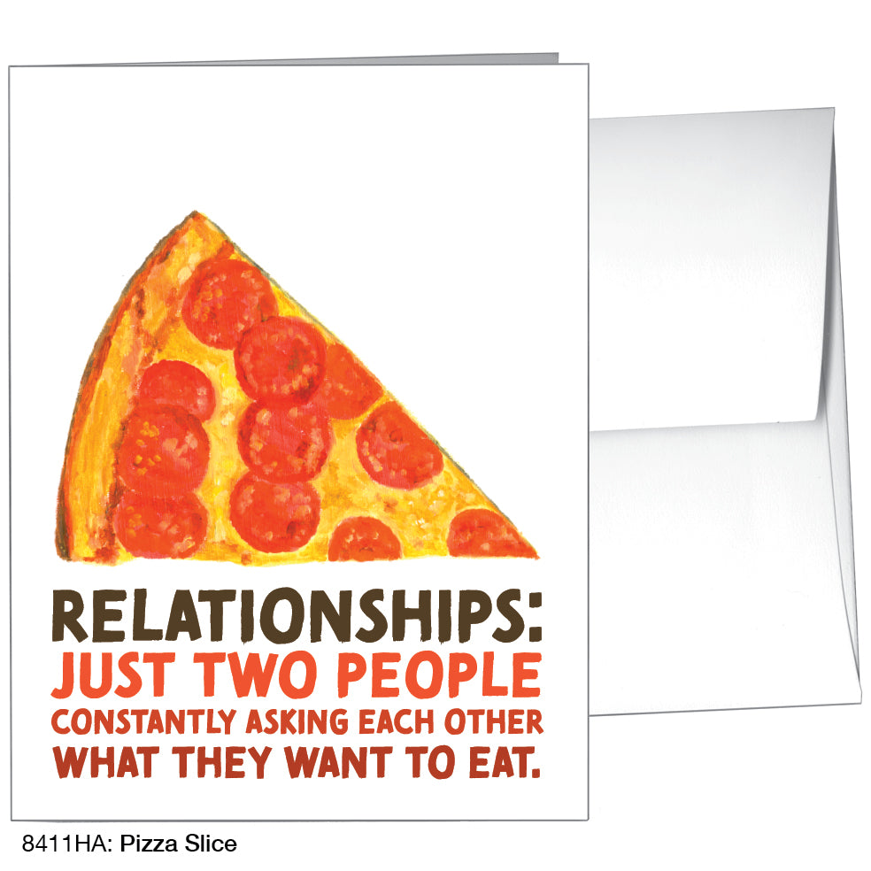 Pizza Slice, Greeting Card (8411HA), A2, printedcanvas.com