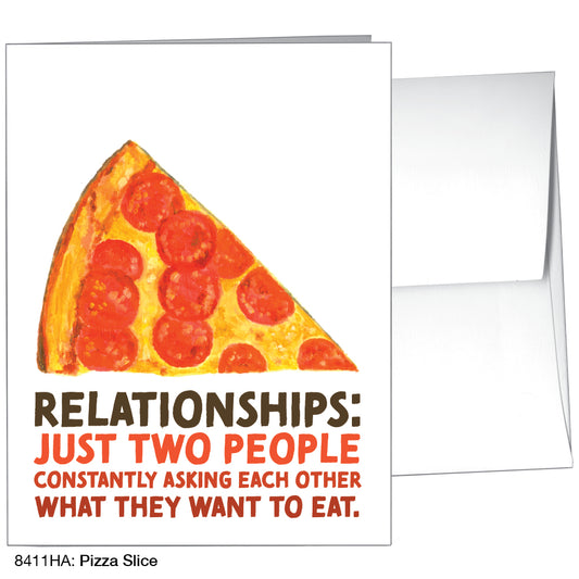 Pizza Slice, Greeting Card (8411HA), A2, printedcanvas.com