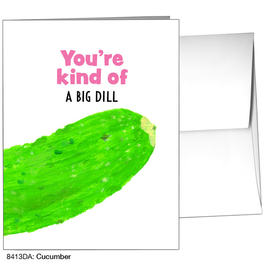 Cucumber, Greeting Card (8413DA), A2, printedcanvas.com