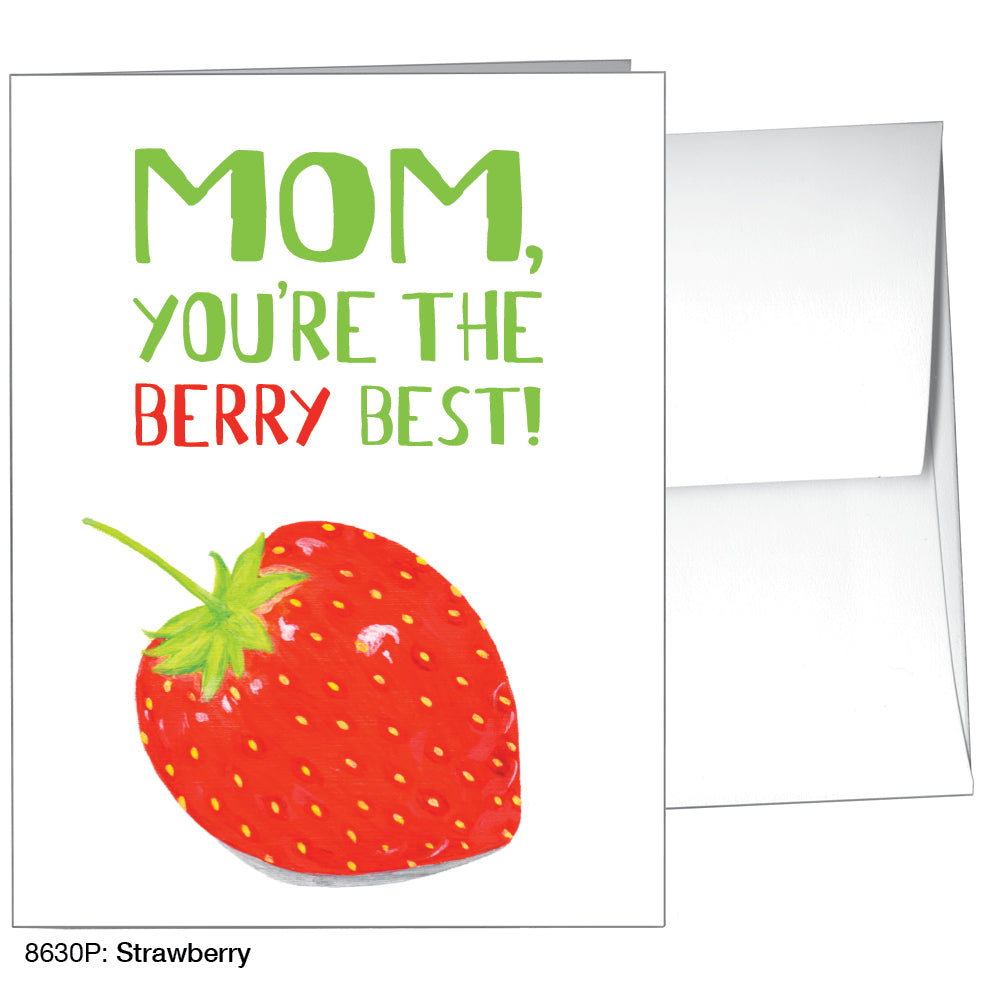Strawberry, Greeting Card (8630P), A2, printedcanvas.com