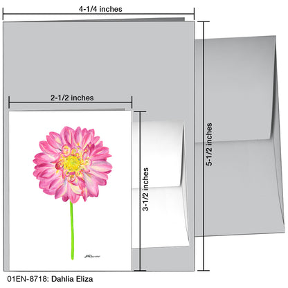 Dahlia Eliza, Greeting Card (8718), Enclosure, printedcanvas.com