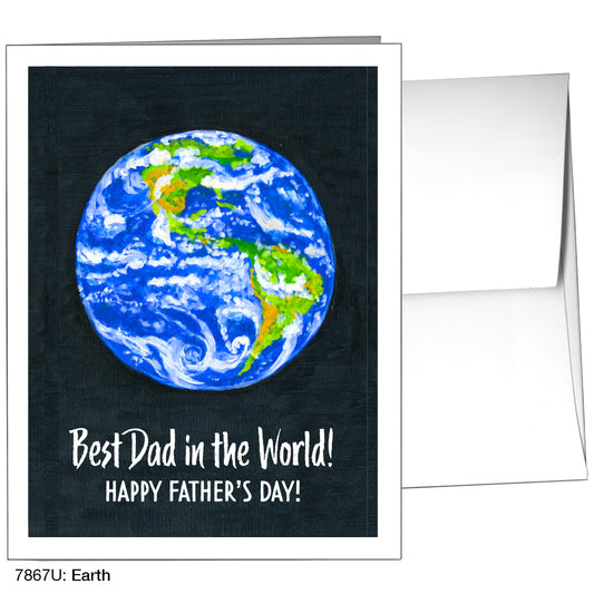 Earth, Greeting Card (7867U), Front, www.printedcanvas.com