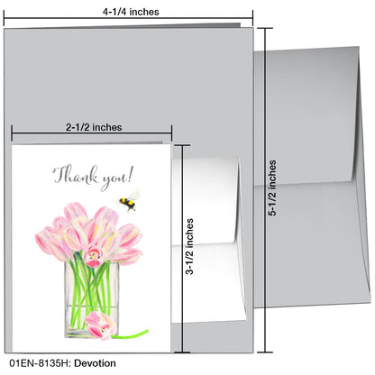 Devotion, Greeting Card (8135H), Enclosure Card, www.printedcanvas.com