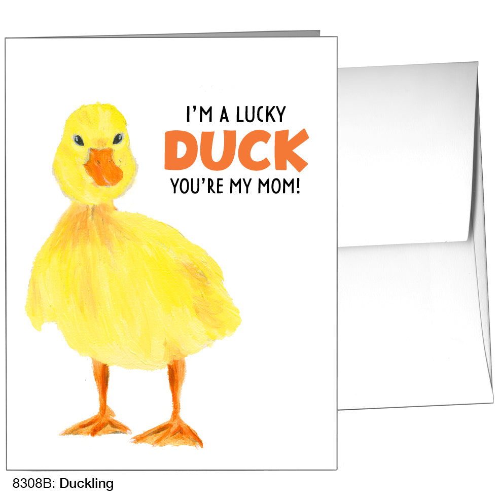 Duckling, Greeting Card (8308B), A2 Card, printedcanvas.com