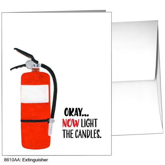 Extinguisher, Greeting Card (8610AA), A2, printedcanvas.com