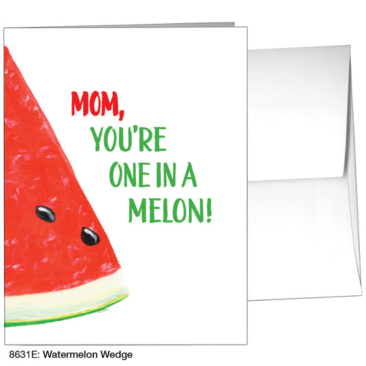 Watermelon Wedge, Greeting Card (8631E), A2, printedcanvas.com