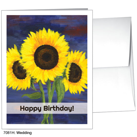 Wedding, Greeting Card (7081H), A2, printedcanvas.com