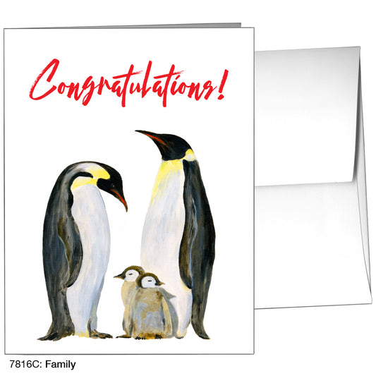 Family, Greeting Card (7816C), A2, printedcanvas.com