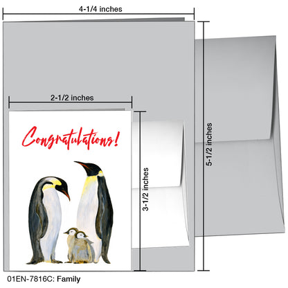 Family, Greeting Card (7816C), Enclosure, printedcanvas.com
