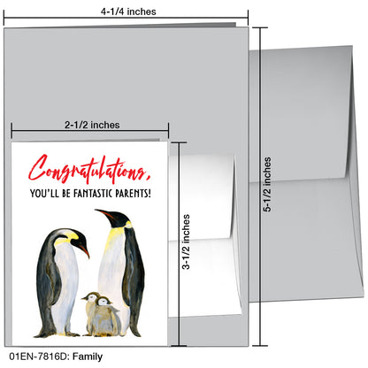 Family, Greeting Card (7816D), Enclosure, printedcanvas.com