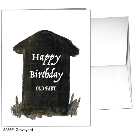 Graveyard, Greeting Card (8286E), A2 Card, www.printedcanvas.com