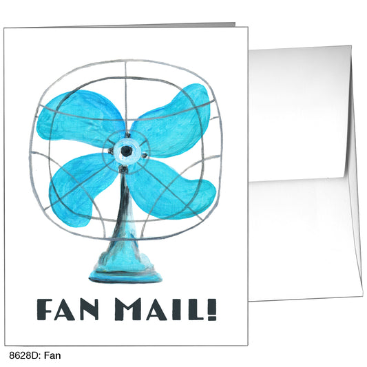 Fan, Greeting Card (8628D), A2 Card Front, www.printedcanvas.com