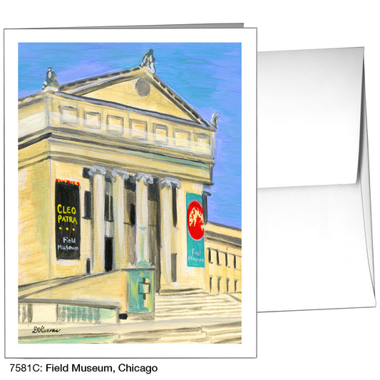 Field Museum, Chicago, Greeting Card (7581C), A2, printedcanvas.com