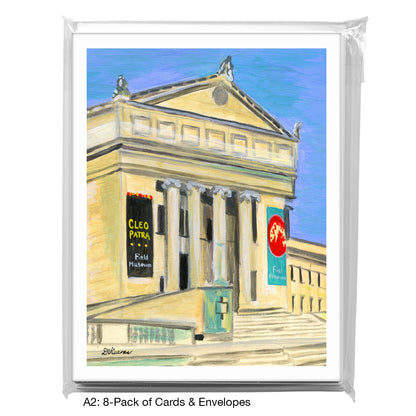 Field Museum, Chicago, Greeting Card (7581C), 8-Pack, www.printedcanvas.com