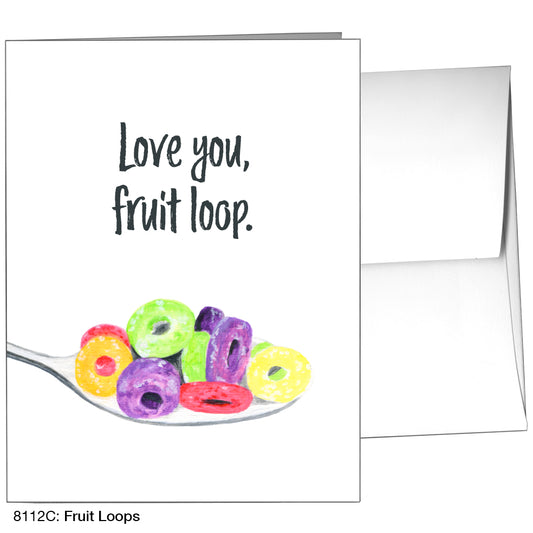 Fruit Loops, Greeting Card (8112C), A2, printedcanvas.com
