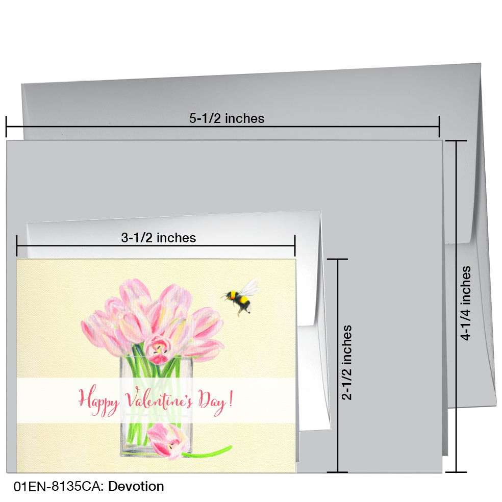 Devotion, Greeting Card (8135CA), Enclosure, www.printedcanvas.com