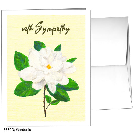 Gardenia, Greeting Card (8339D), A2, printedcanvas.com