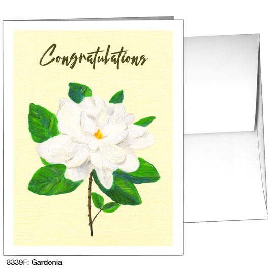 Gardenia, Greeting Card (8339F), A2, printedcanvas.com