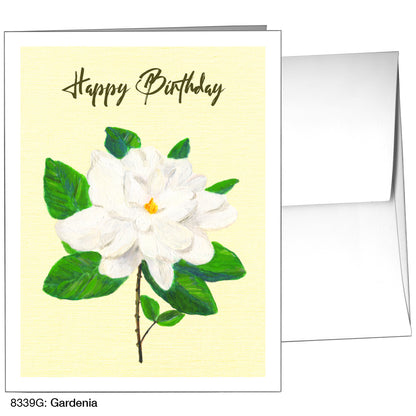 Gardenia, Greeting Card (8339G), A2 Card, www.printedcanvas.com