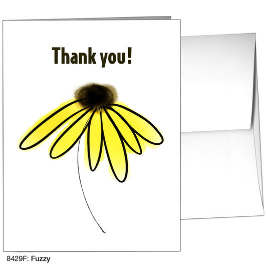 Fuzzy, Greeting Card (8429F), A2 Card Front, www.printedcanvas.com