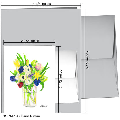 Farm Grown, Greeting Card (8136), Enclosure, printedcanvas.com