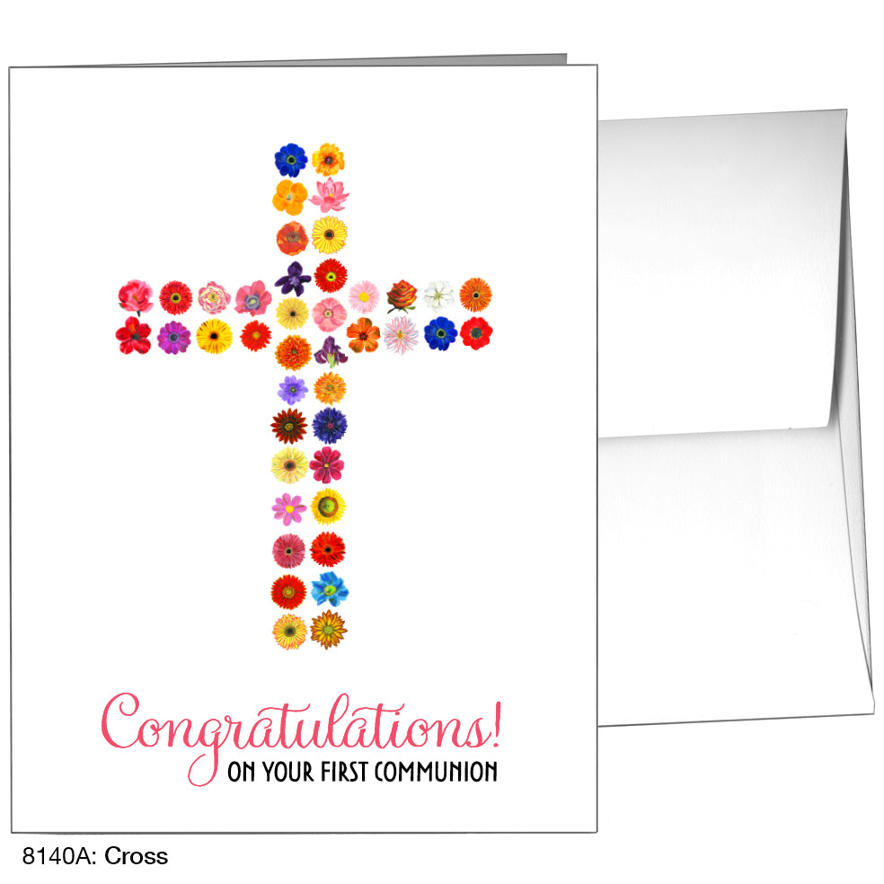 Cross, Greeting Card (8140A), A2 Card Front, www.printedcanvas.com