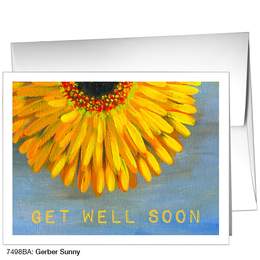 Gerber Sunny, Greeting Card (7498BA), A2, printedcanvas.com