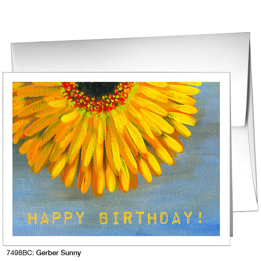 Gerber Sunny, Greeting Card (7498BC), A2 Card Front, www.printedcanvas.com