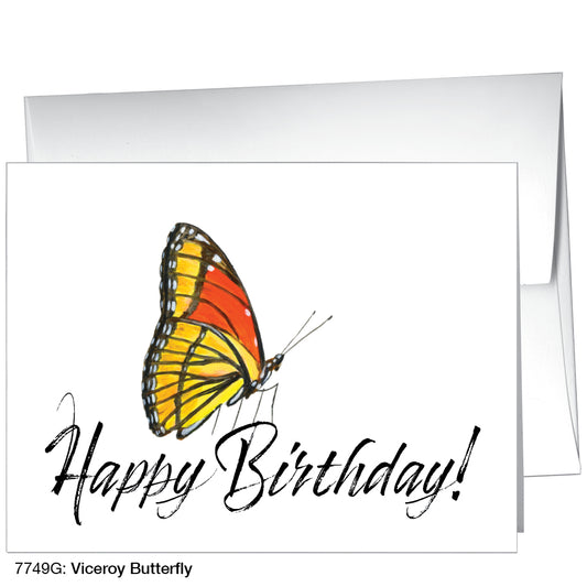 Viceroy Butterfly, Greeting Card (7749G), A2, printedcanvas.com
