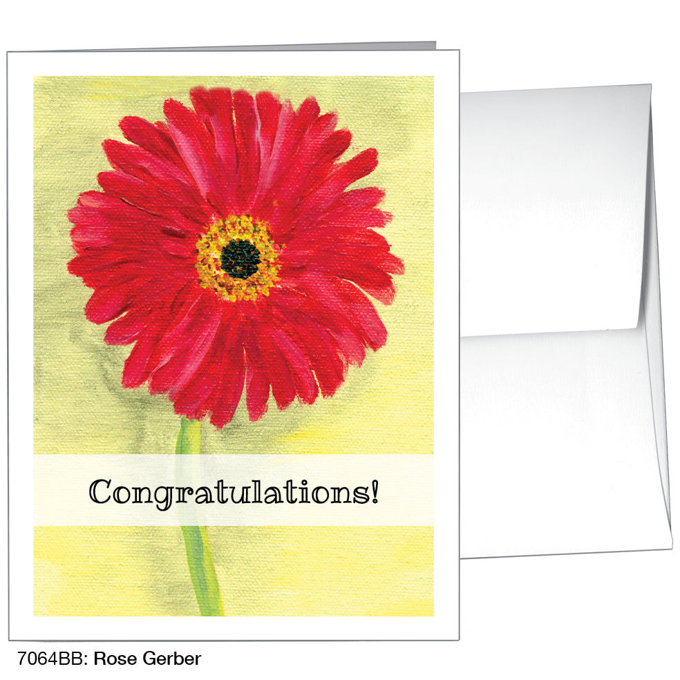 Rose Gerber, Greeting Card (7064BB), A2, printedcanvas.com