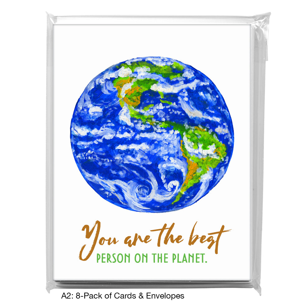 Earth, Greeting Card (7867NA), A2 Card 8-Pack, www.printedcanvas.com