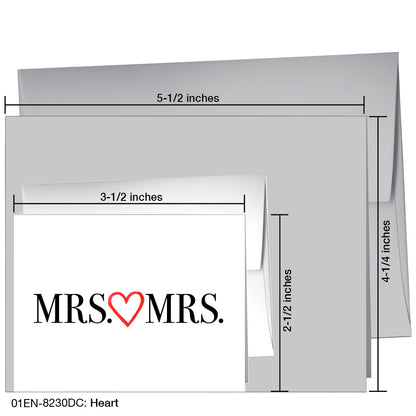 Heart, Greeting Card (8230DC), Enclosure, printedcanvas.com