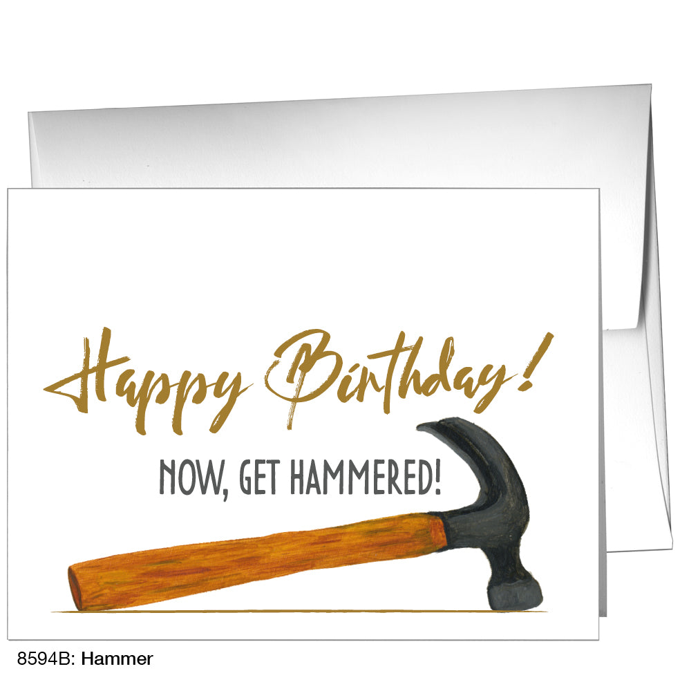 Hammer, Greeting Card (8594B), A2 Card, printedcanvas.com