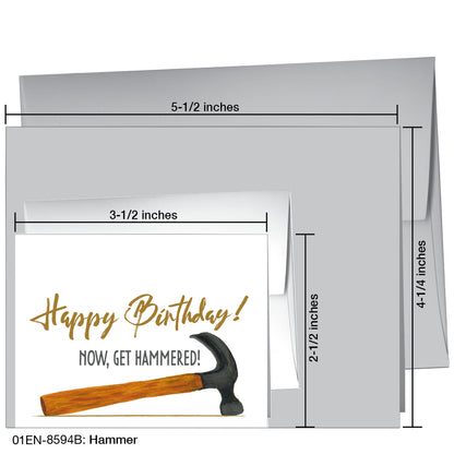 Hammer, Greeting Card (8594B), Enclosure Card, printedcanvas.com
