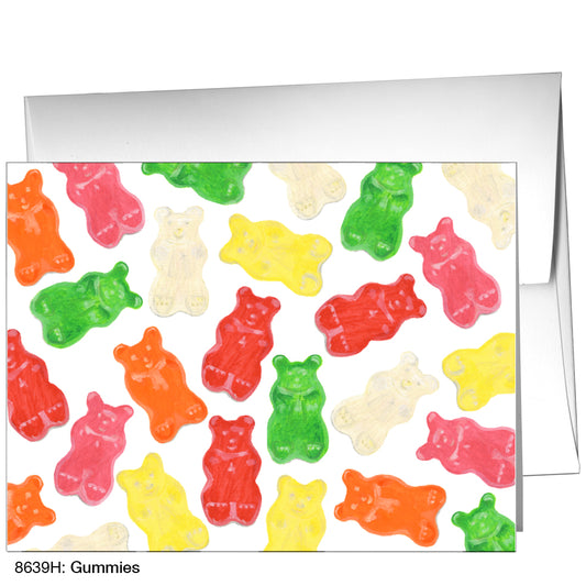 Gummies, Greeting Card (8639H), A2, printedcanvas.com