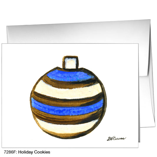 Holiday Cookies, Greeting Card (7286F), A2, printedcanvas.com